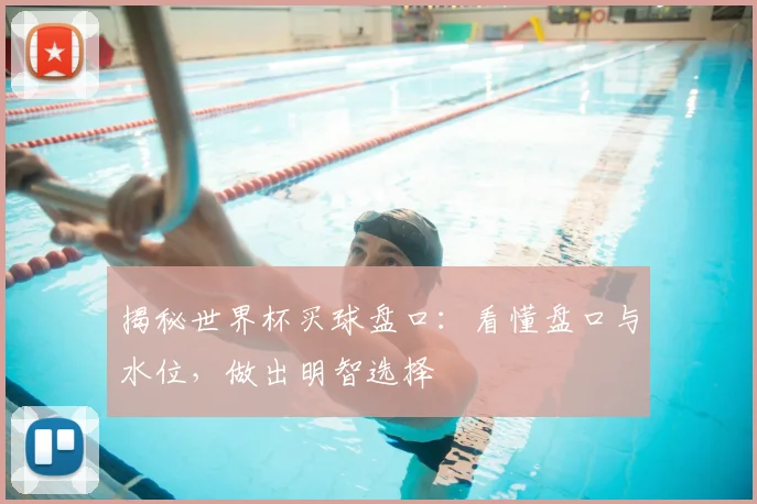 揭秘世界杯买球盘口：看懂盘口与水位，做出明智选择