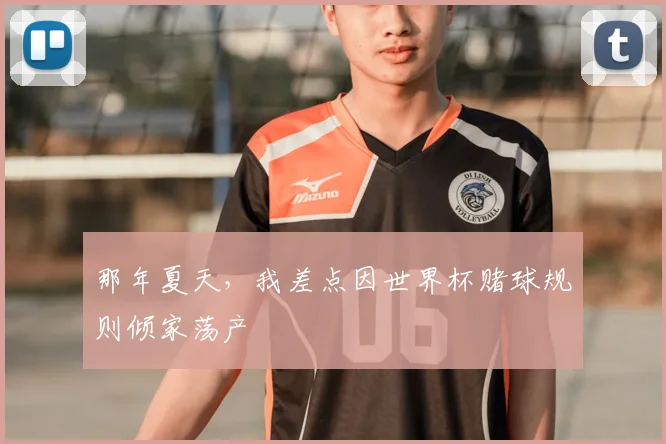 那年夏天，我差点因世界杯赌球规则倾家荡产